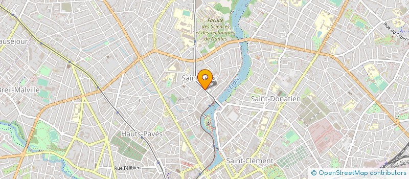 localisation de l'entreprise NATURA à NANTES