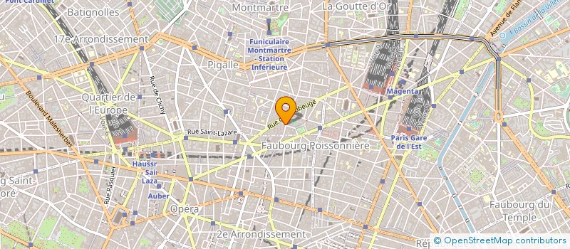 localisation de l'entreprise NATURA à PARIS