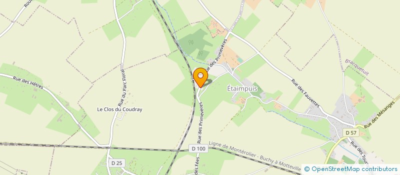 localisation de l'entreprise NATURA 76  ETAIMPUIS