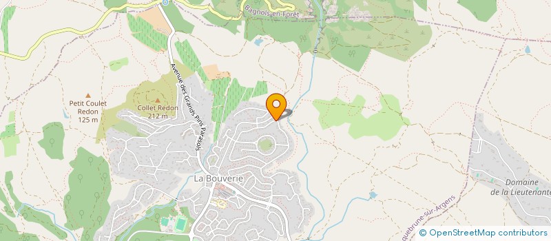 localisation de l'entreprise NATURA DIFFUSION à ROQUEBRUNE-SUR-ARGENS