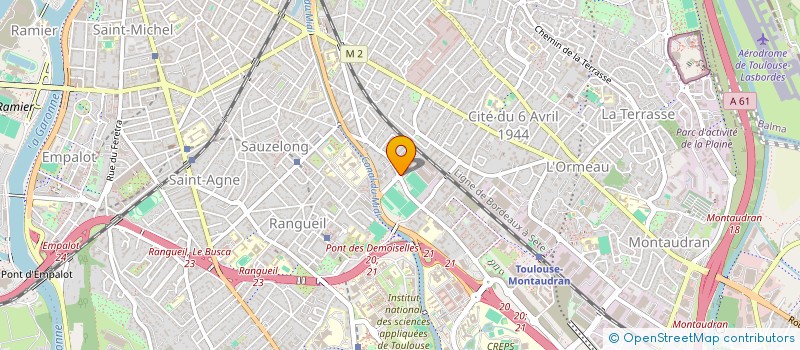 localisation de l'entreprise NATURA-HABITA SARL à TOULOUSE