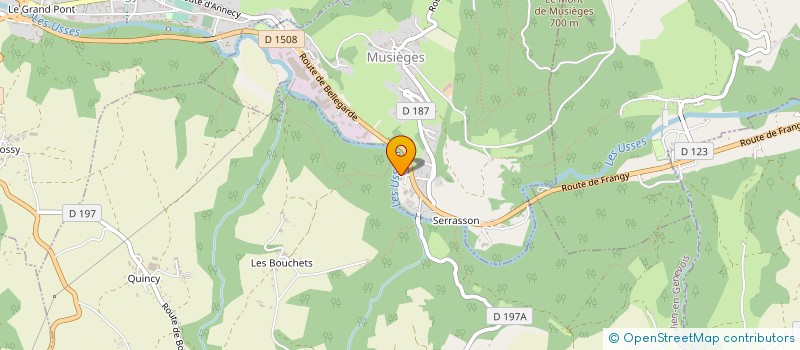 localisation de l'entreprise NATURA MELISS' à MUSIEGES