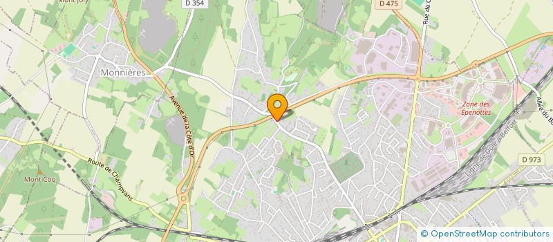 localisation de l'entreprise NATURA NEGOCE à DOLE