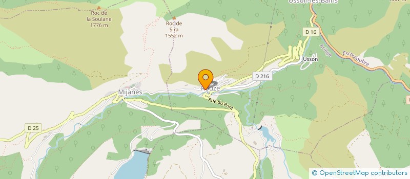localisation de l'entreprise NATURA PIRENEUS OU VIVRE NATURE EN PYRENEES à ROUZE