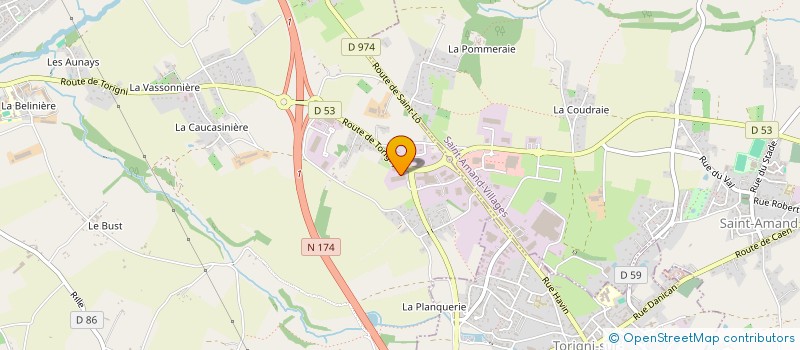 localisation de l'entreprise NATURA PISCICULTURE IMMOBILIER  CONDE-SUR-VIRE