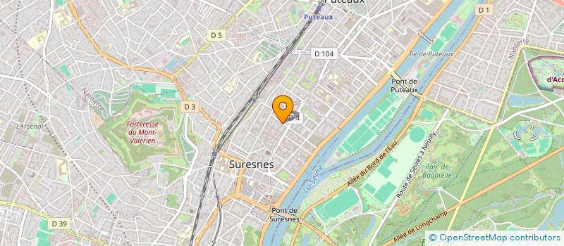 localisation de l'entreprise NATURA'PRIM à SURESNES