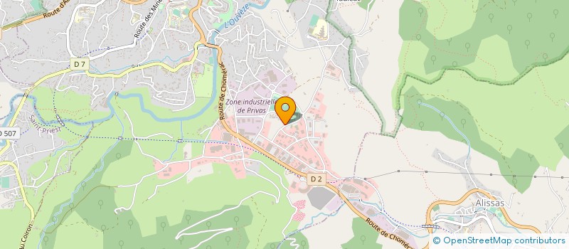 localisation de l'entreprise NATURA'PRO SA  PRIVAS