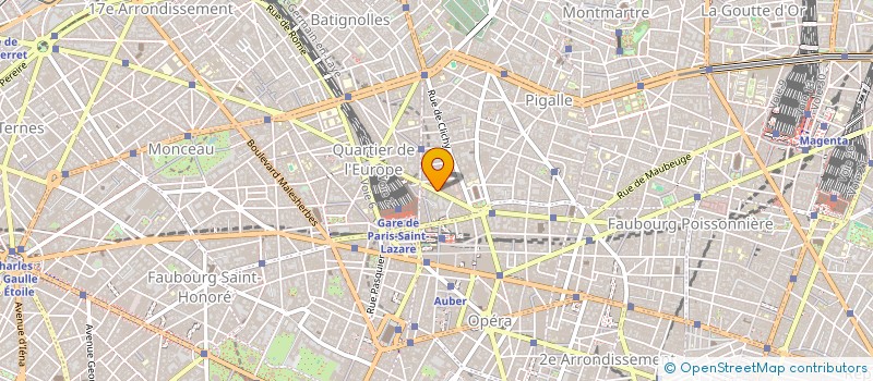 localisation de l'entreprise NATURA PROMOTION à PARIS