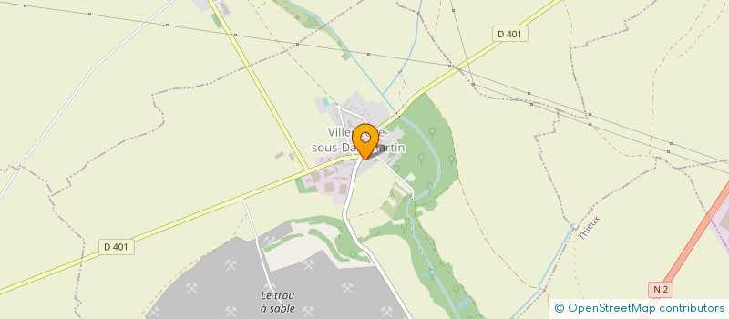 localisation de l'entreprise NATURA TIME  VILLENEUVE-SOUS-DAMMARTIN