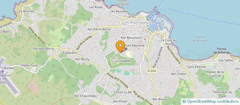 localisation de l'entreprise NATURA YEU à L'ILE-D'YEU