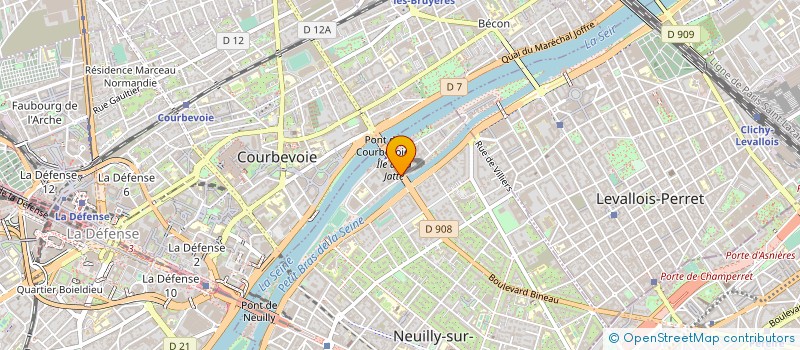 localisation de l'entreprise NATURADIS à NEUILLY-SUR-SEINE