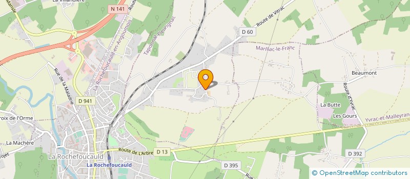 localisation de l'entreprise NATURAE SACRA  PRANZAC