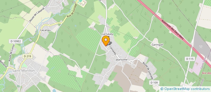 localisation de l'entreprise NATURAGRIFF à SAINT MEDARD D EYRANS