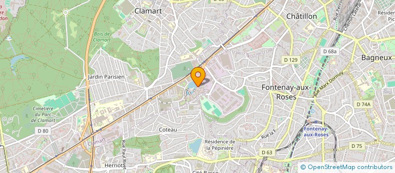 localisation de l'entreprise NATURAL DEIFIC  CLAMART