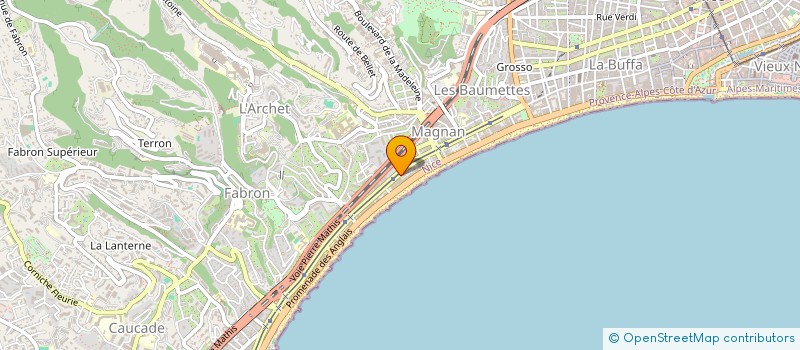 localisation de l'entreprise NATURAL JUICE & BAGEL  NICE