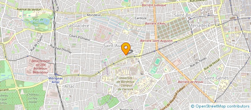 localisation de l'entreprise NATURAL-NET à BORDEAUX