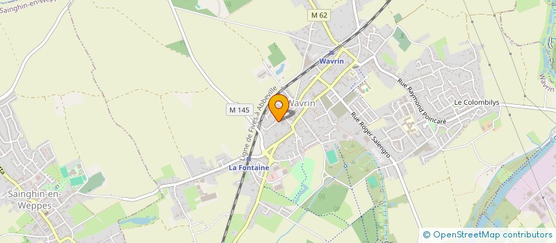 localisation de l'entreprise NATURAL PRODUCTION à WAVRIN