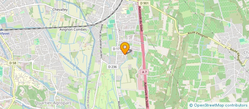 localisation de l'entreprise NATURAL SAIL  MORIERES-LES-AVIGNON