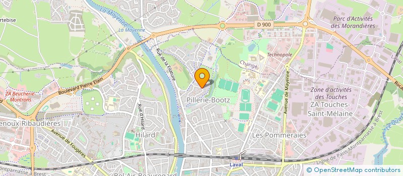 localisation de l'entreprise NATURALIE à LAVAL