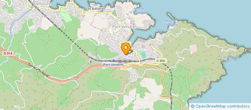 localisation de l'entreprise NATURALIS  PORT-VENDRES