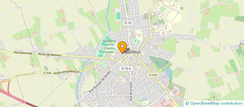 localisation de l'entreprise NATURALY à BAILLEUL