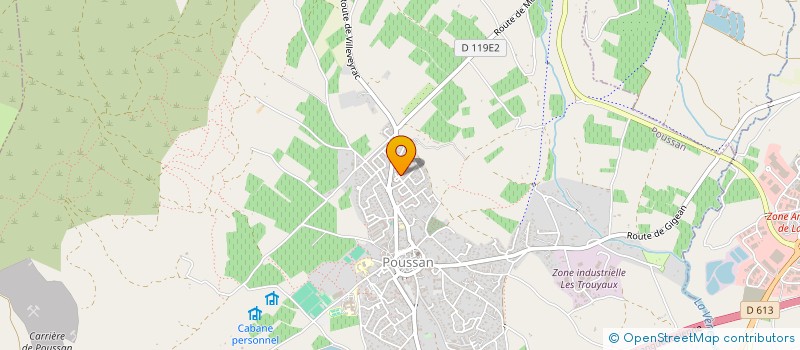 localisation de l'entreprise NATURALYS  POUSSAN