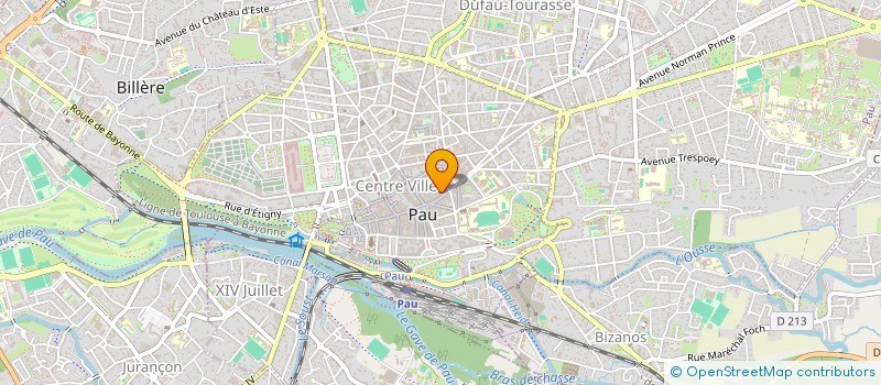 localisation de l'entreprise NATURALYS-PRO à PAU