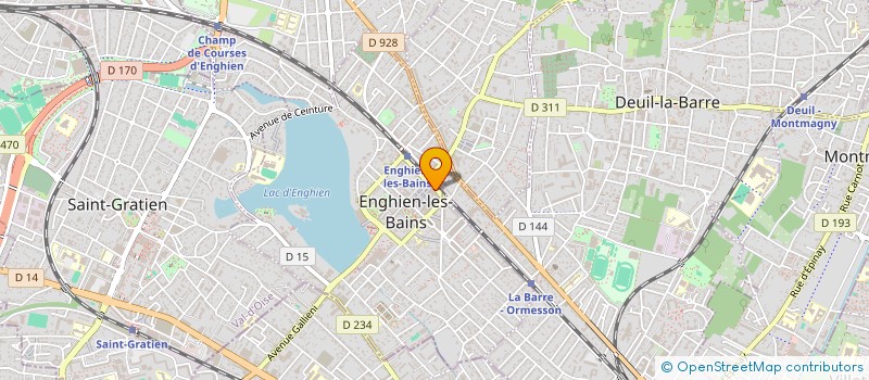 localisation de l'entreprise NATURALZONE à ENGHIEN-LES-BAINS
