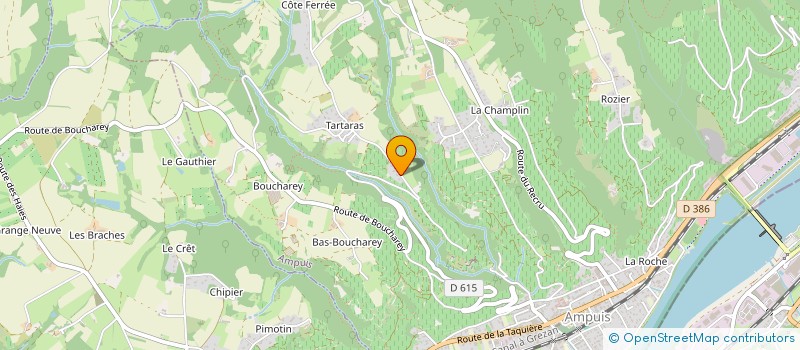 localisation de l'entreprise NATURAMA SERVICES à AMPUIS