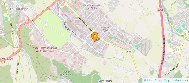 localisation de l'entreprise NATURAMIX à AIX-EN-PROVENCE