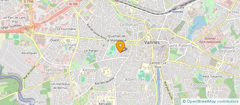 localisation de l'entreprise NATURANVER à VANNES