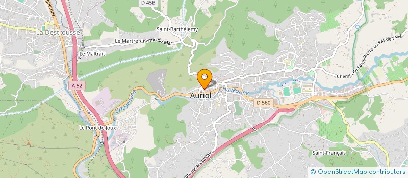 localisation de l'entreprise NATURAPSY à SAINT YRIEIX LA MONTAGNE