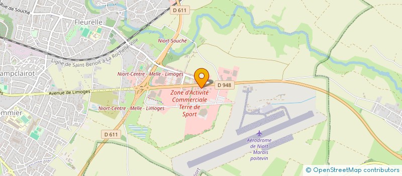 localisation de l'entreprise NATURDIET'79  NIORT