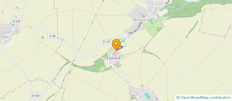 localisation de l'entreprise NATURE  MONTIERS