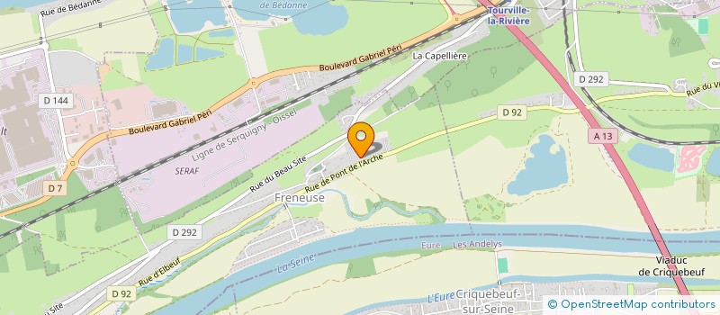 localisation de l'entreprise NATURE AUTREMENT  FRENEUSE