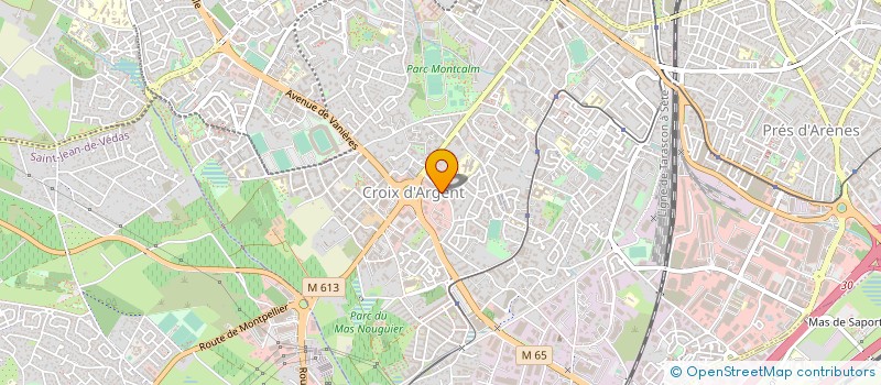 localisation de l'entreprise NATURE BEAUTE ET BIEN ETRE à MONTPELLIER