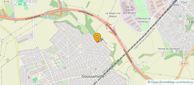 localisation de l'entreprise NATURE CAP'S  GOUSSAINVILLE