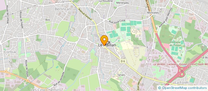 localisation de l'entreprise NATURE & CO  LE HAILLAN