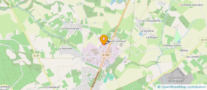 localisation de l'entreprise NATURE & COMPAGNIE à VALLET