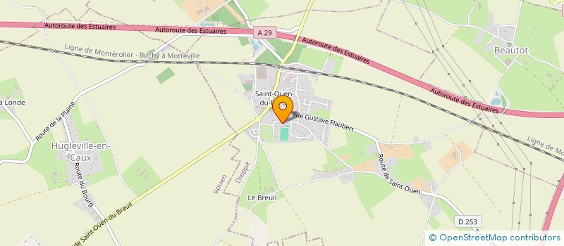 localisation de l'entreprise NATURE COSMETIQUE  SAINT-OUEN-DU-BREUIL