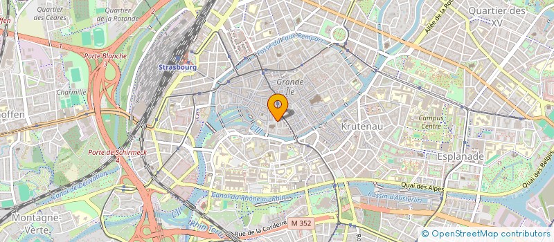 localisation de l'entreprise NATURE D'HOMME à STRASBOURG