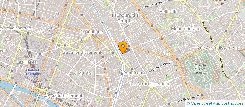 localisation de l'entreprise NATURE & DESIGN ACADEMY  PARIS