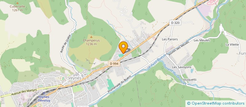 localisation de l'entreprise NATURE DOG  LA ROCHE-DES-ARNAUDS