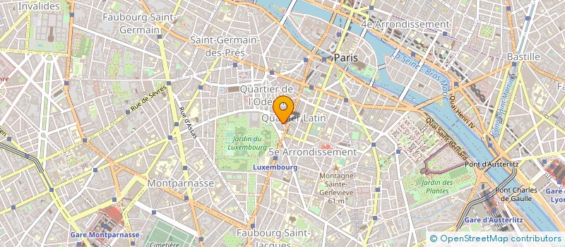 localisation de l'entreprise NATURE ELLE COIFFURE à PARIS