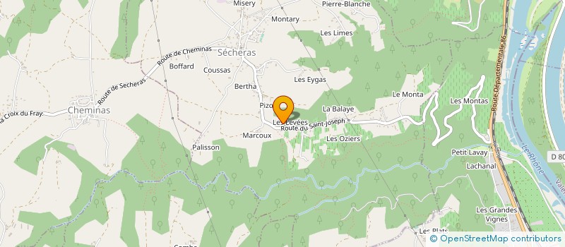 localisation de l'entreprise NATURE EN FOLIE à SECHERAS
