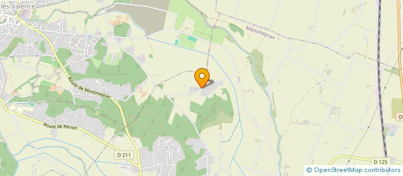 localisation de l'entreprise NATURE ENERGIE  MONTMEYRAN