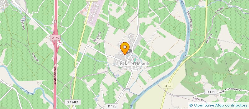 localisation de l'entreprise NATURE ENVIRONNEMENT à USCLAS-D'HERAULT