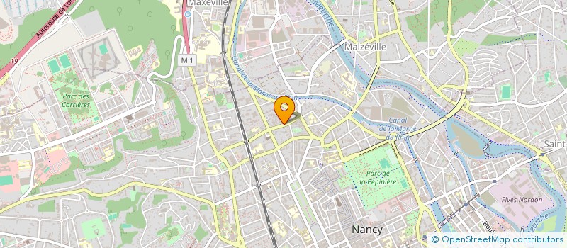 localisation de l'entreprise NATURE ET BIENFAITS à NANCY