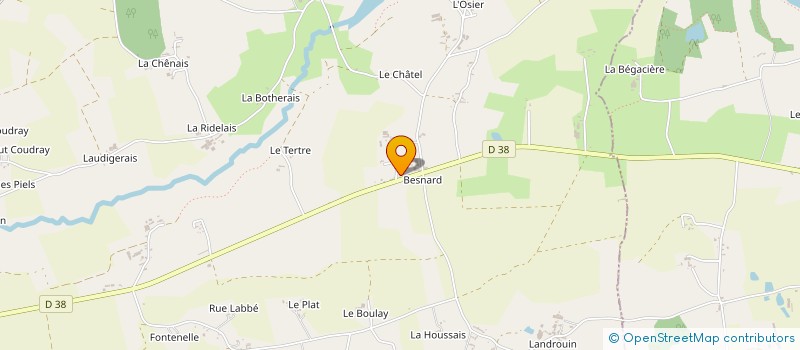 localisation de l'entreprise NATURE ET COMPETENCES  MAXENT