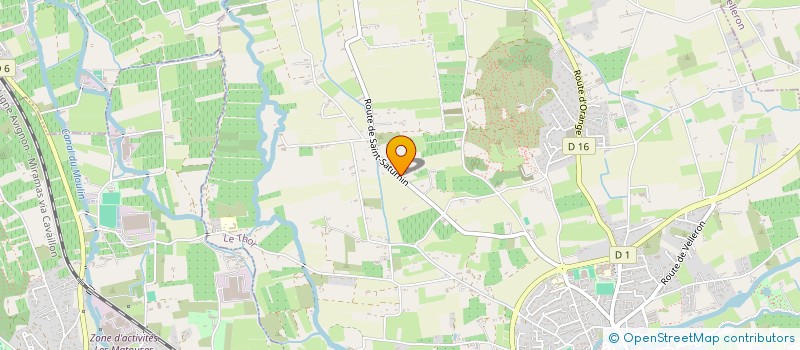 localisation de l'entreprise NATURE ET FIBRE  LE THOR